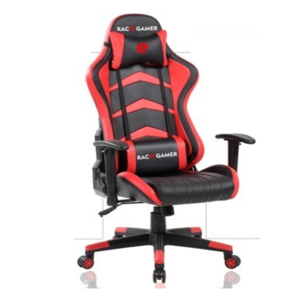 Cadeira PC Gamer Racer Profissional - Preto / Vermelho. A Melhor Cadeira PC Gamer. Qualidade Excepcional! MXRacer Preto/Vermelho